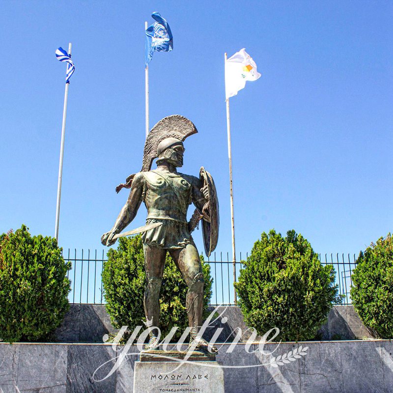 spartan warrior statue-YouFine Sculpture