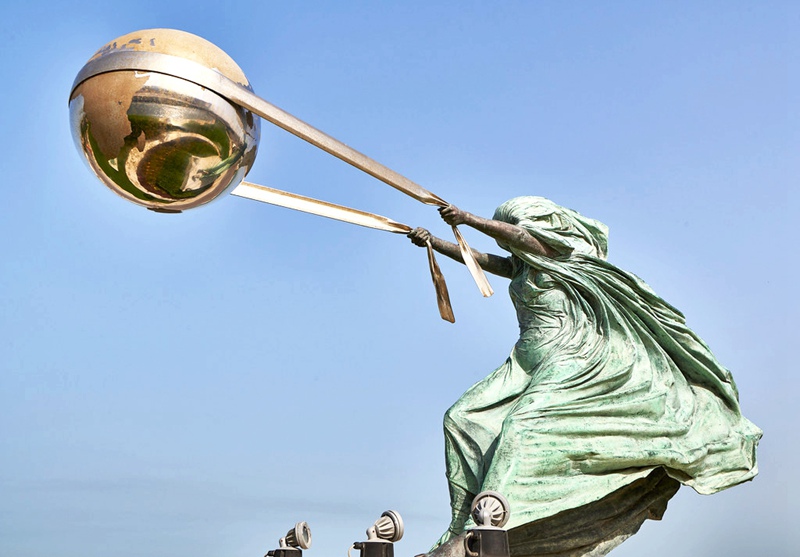 the force of nature by lorenzo quinn