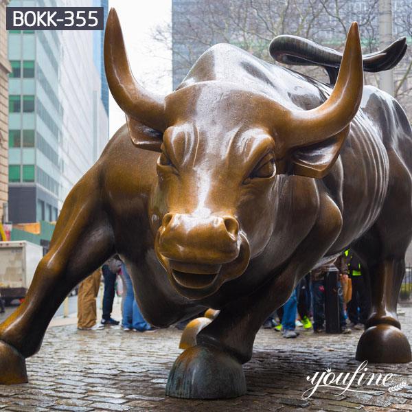 Famous Bronze Chicago Bull Statue Outdoor for Sale BOKK-355