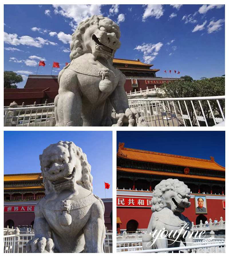 History of the Tiananmen Lions