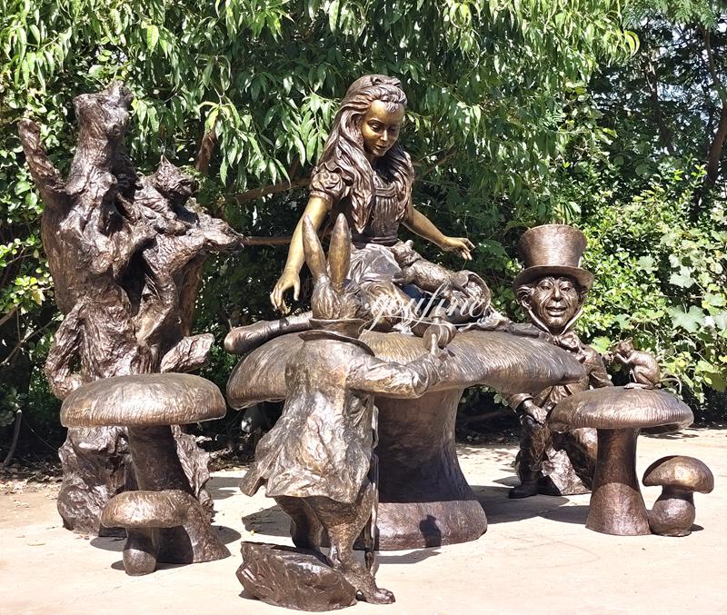 Alice sculptures