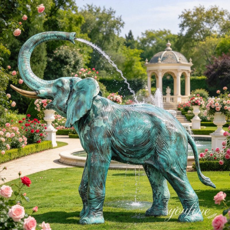 Large Outdoor Elephant Statue BOK1-052