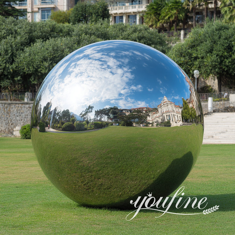 metal gazing globe for park