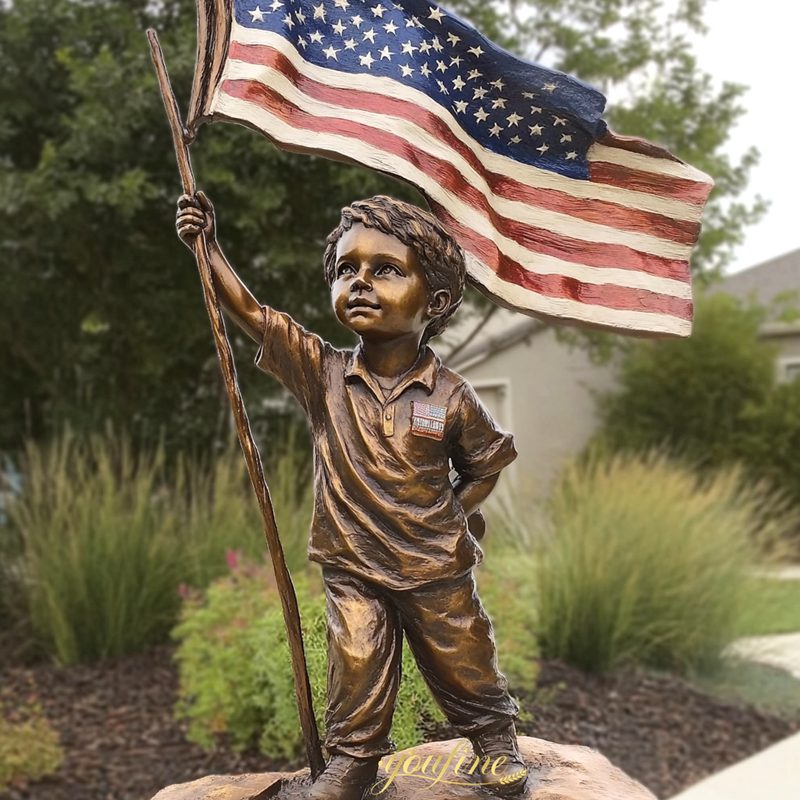 patriotic statue