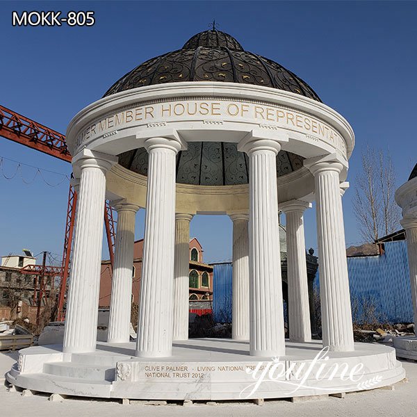 Outdoor Garden Marble Large Gazebo for Sale