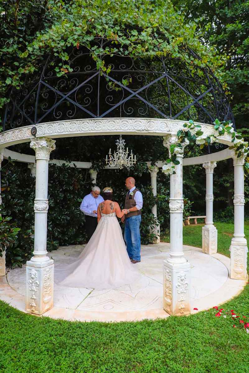 beautiful marble wedding gazebos