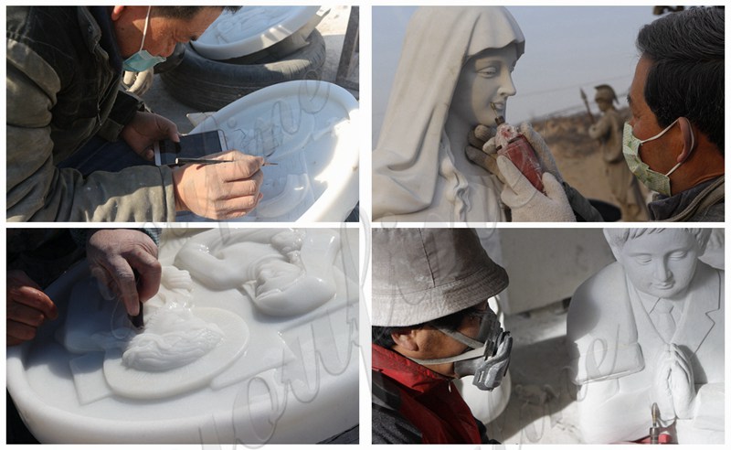 Church Marble Statues Process