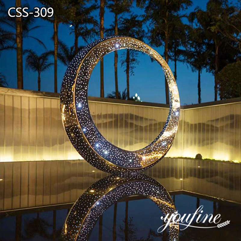 Garden Metal Outdoor Light Sculpture for Sale CSS-309