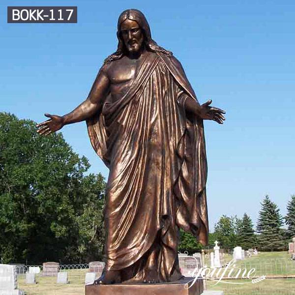 Life Size Bronze Jesus Statue Church Decoration for Sale BOKK-117