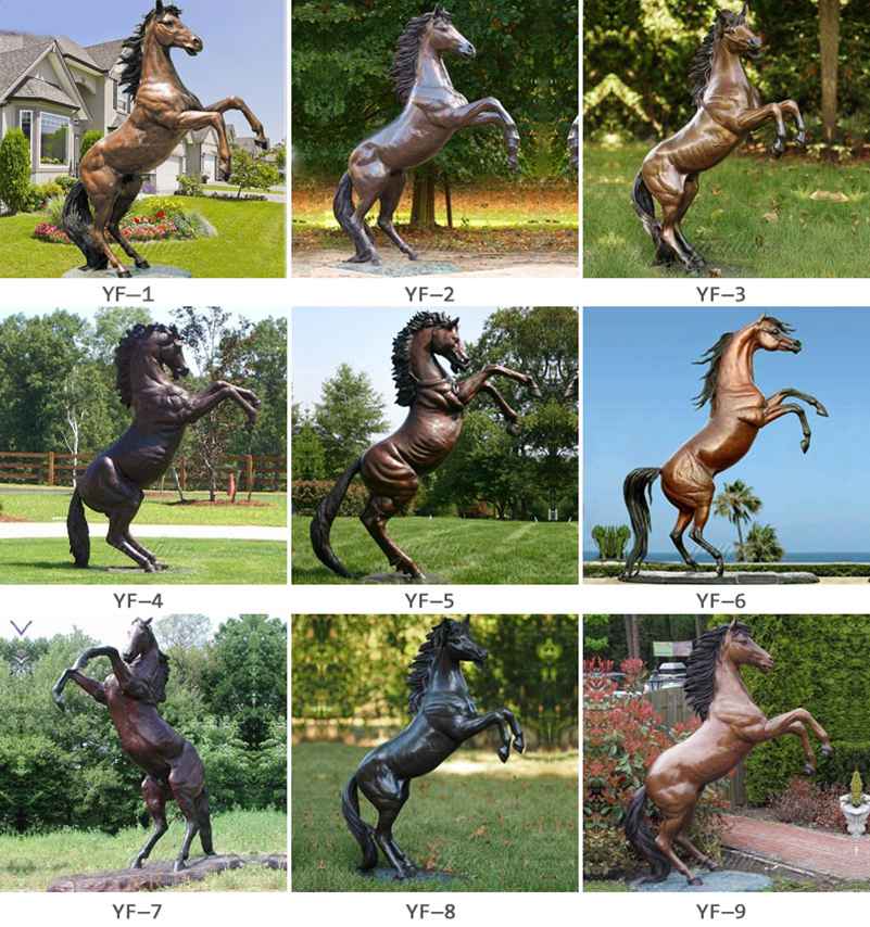 Large Bronze Horse Statues for Sale