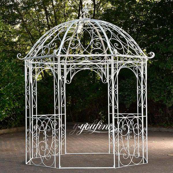 Large Size Iron gazebo Garden Decoration for Sale IOK-98