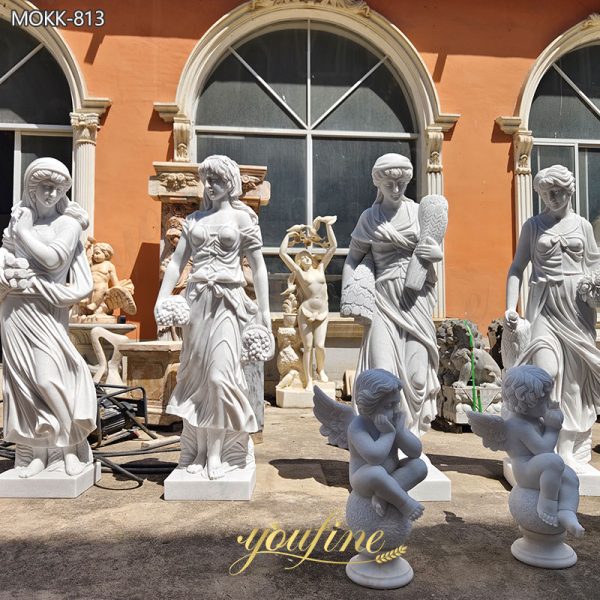 Life-Size-Marble-Four-Seasons-Statues-Garden-for-Sale-1