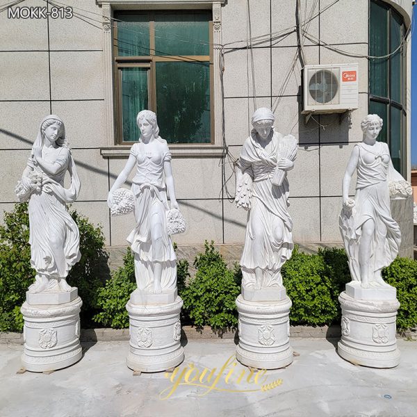 Life-Size-Marble-Four-Seasons-Statues-Garden-for-Sale-2