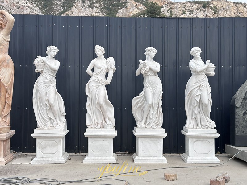 Marble Four Seasons Statues Garden for Sale 2