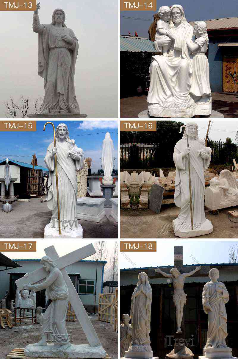 Outdoor Catholic Jesus Garden Statues for Sale