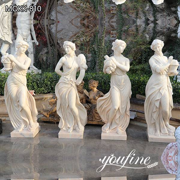 Outdoor Life Size Marble Four Season Garden Statues for Sale