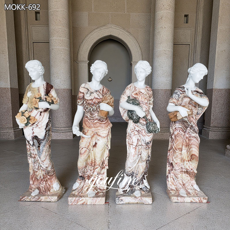 Life Size Marble Four Seasons Goddess Statue