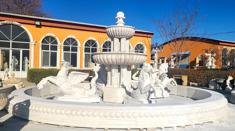 horse fountain