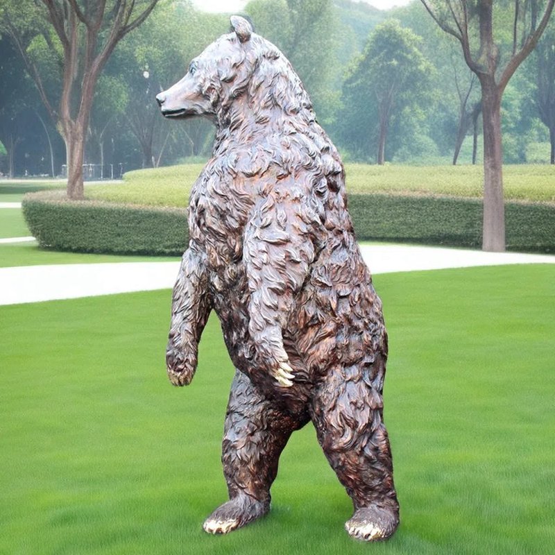 large bear sculpture