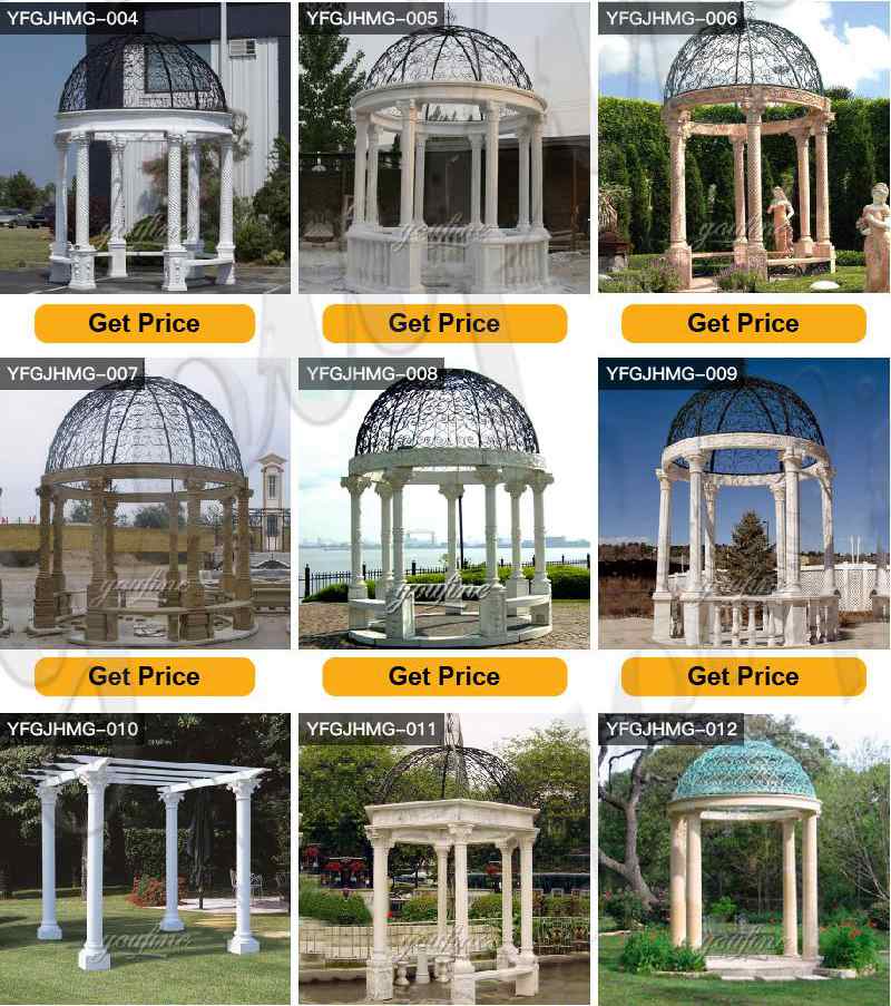 large marble gazebo for sale