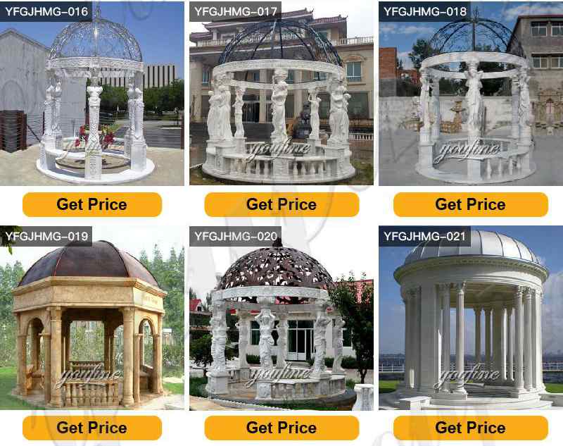 large marble gazebo