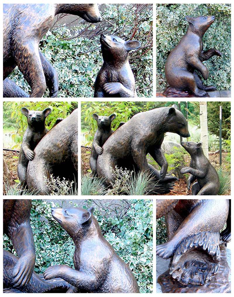lifesize bear statues sculpture