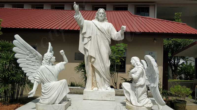 marble Jesus statue