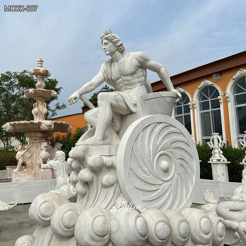 marble Versailles Apollo fountain