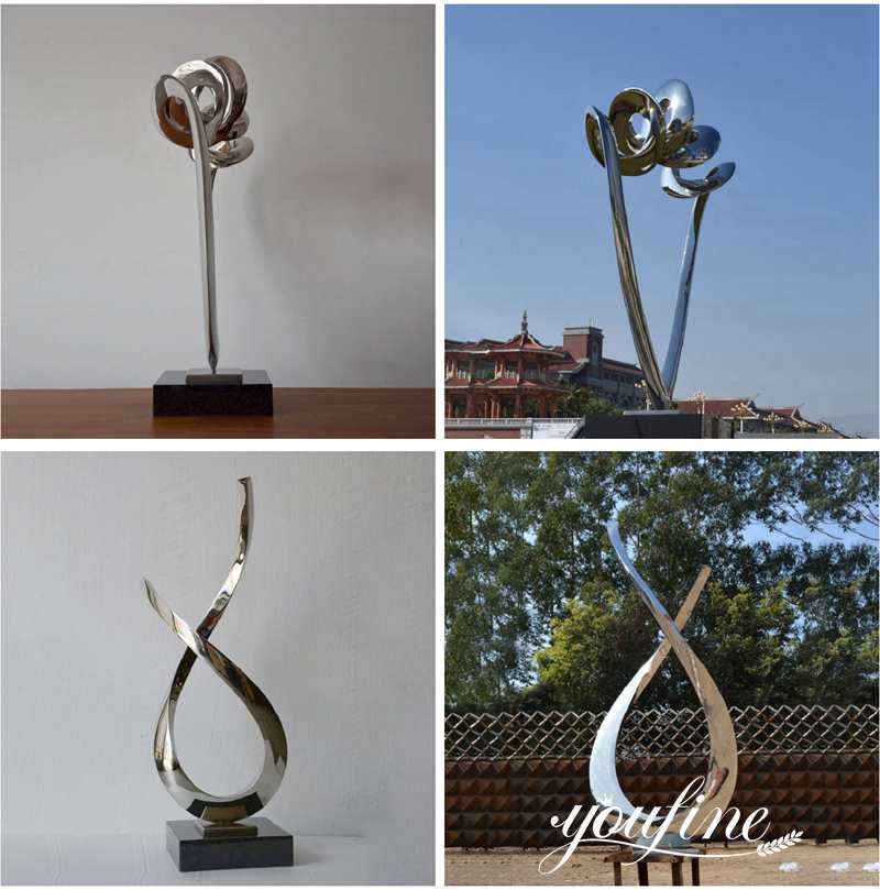 modern metal sculpture for sale