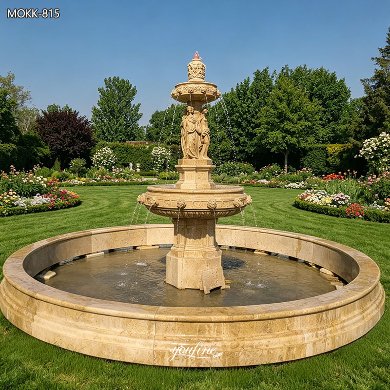 Stone Water Fountain for Garden MOKK-815