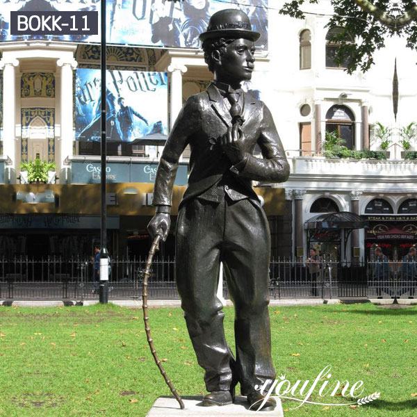 Bronze Charlie Chaplin Statue Custom Design Replica for Sale BOKK-11