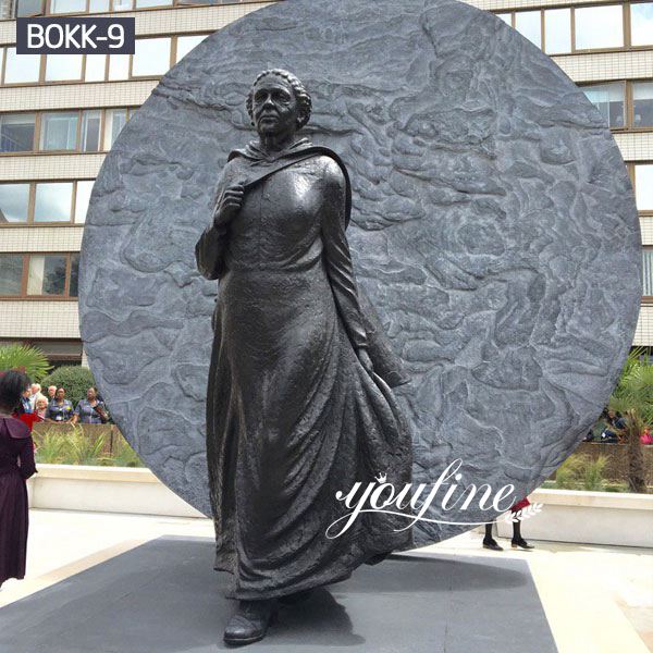 Bronze Mary Seacole Nurse Statue Square Memorial for Sale BOKK-09