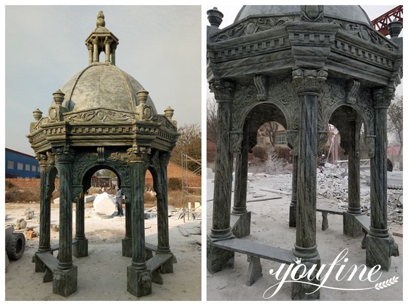 Green Marble Gazebo