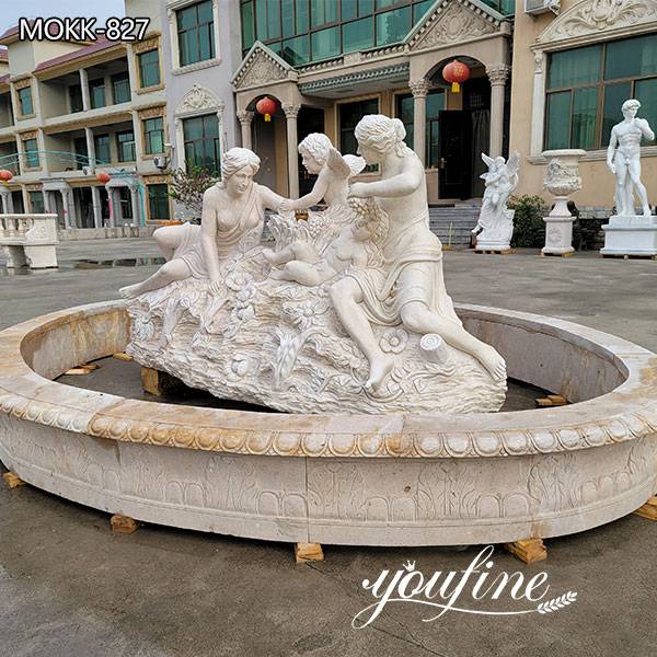 Marble Figure Group Fountain Statue