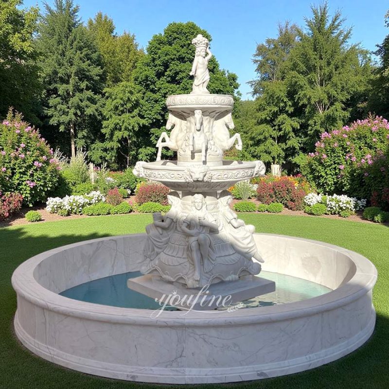 beautiful Marble Garden Fountain