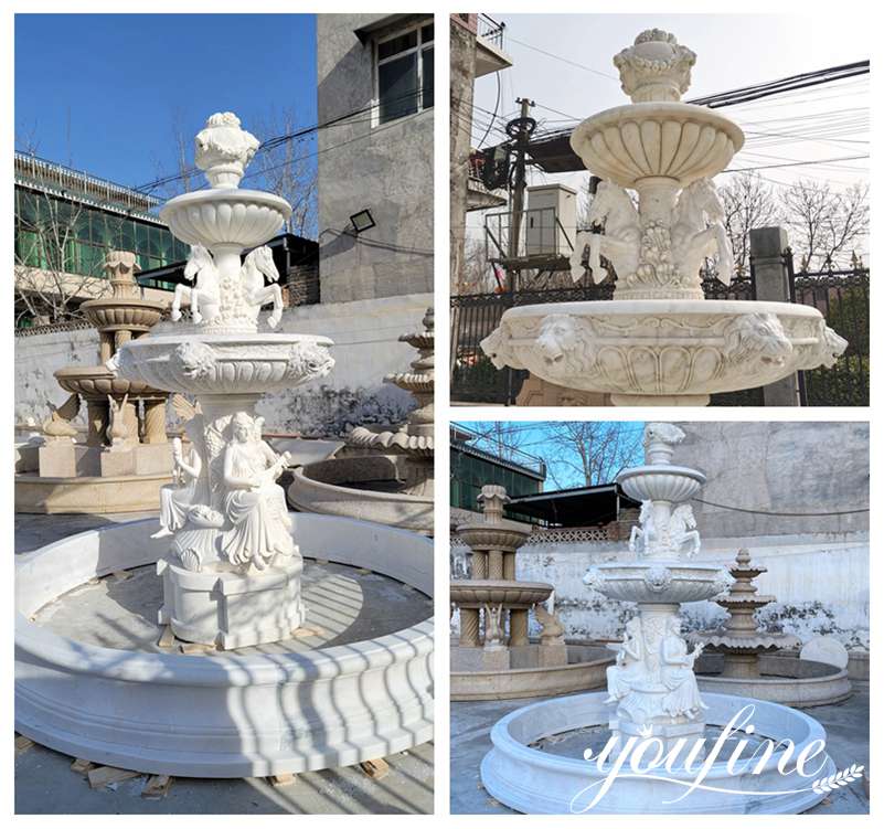 Marble Garden Fountain for Sale