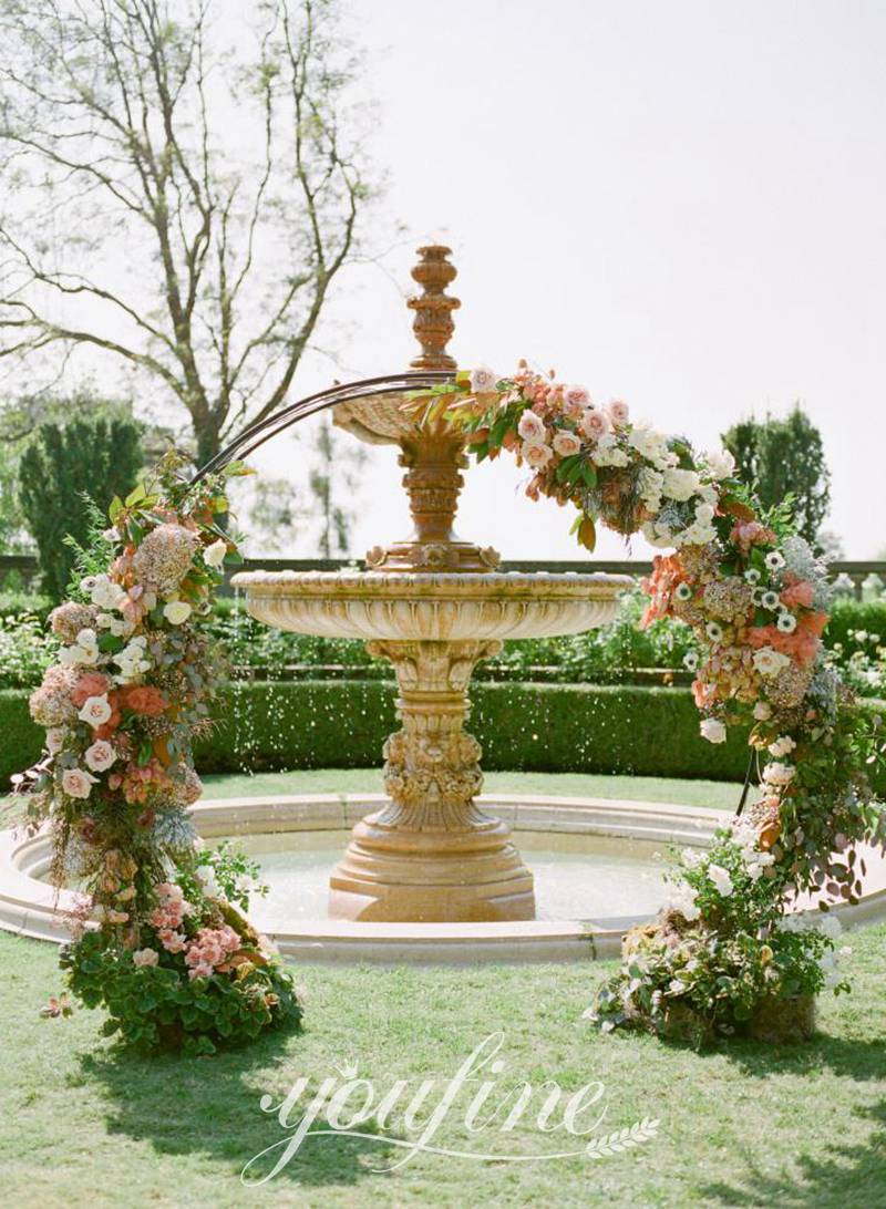 garden-wedding fountain-YouFine Sculpture