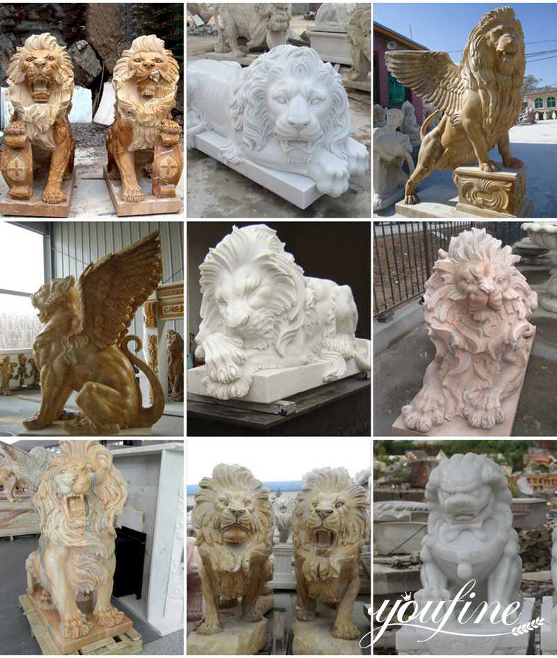 lion statue for home