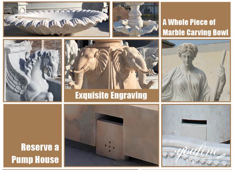 marble garden fountain