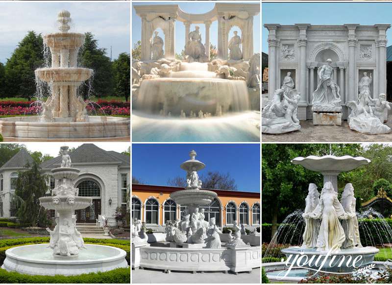 marble water fountain for sale