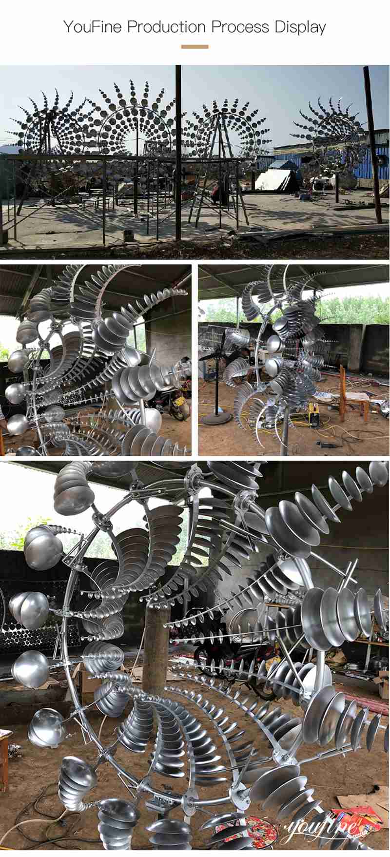 modern kinetic wind sculptures - YouFine Ssculpture (1)