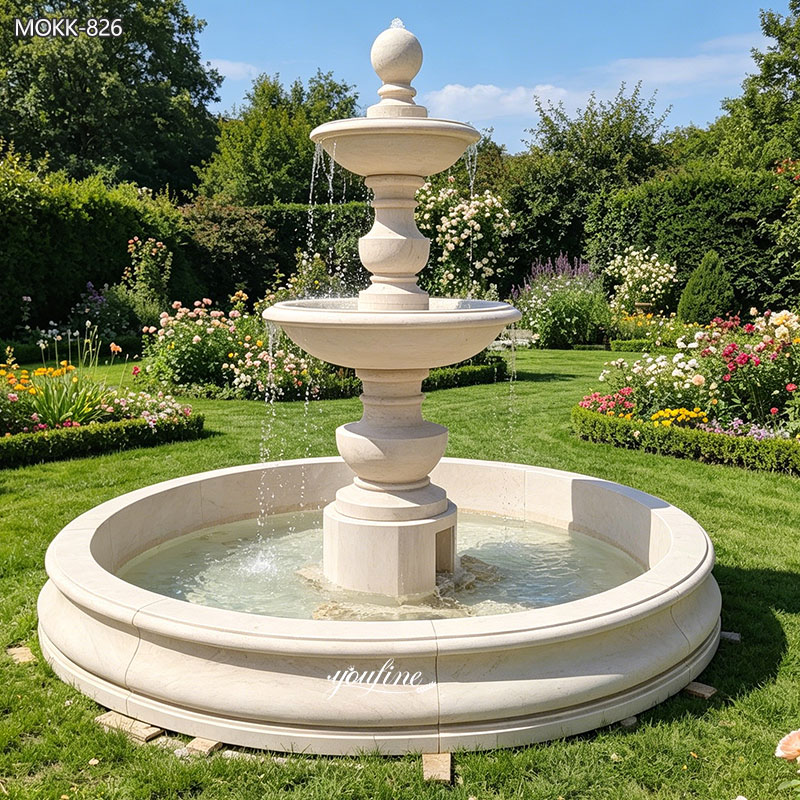 Marble Small Tiered Fountain MOKK-826