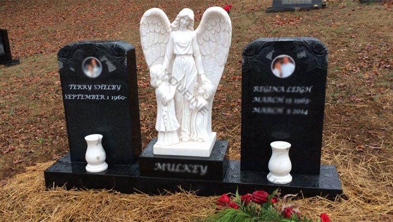 weeping angel monument headstone