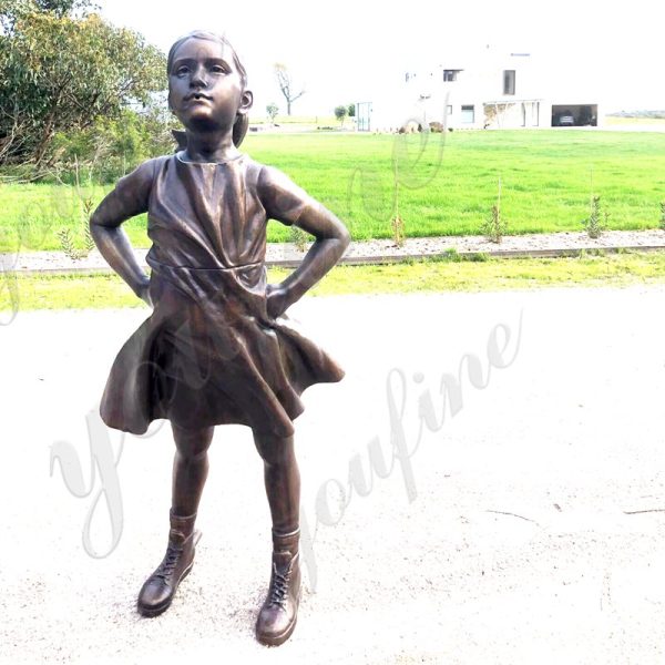 Bronze fearless girl statues Feedback