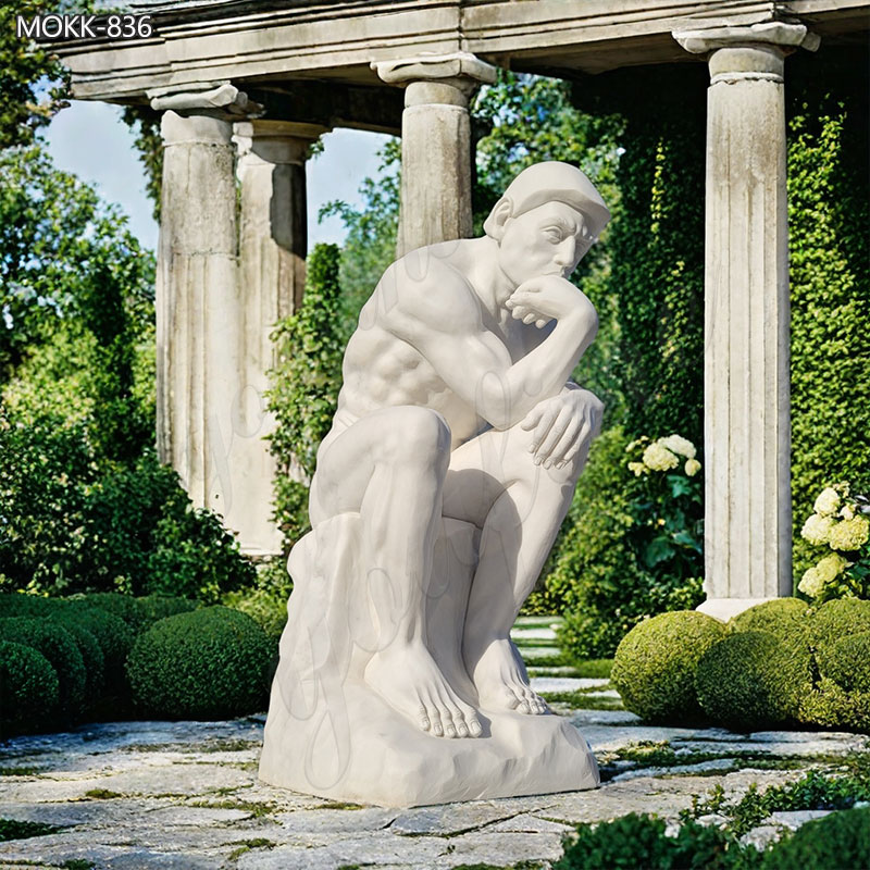 Famous-Rodin-Sculpture-the-Thinker-Marble-Statue-for-Sale-2