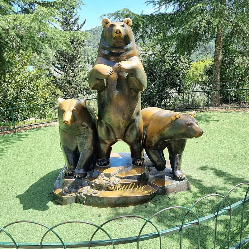 mama bear statue