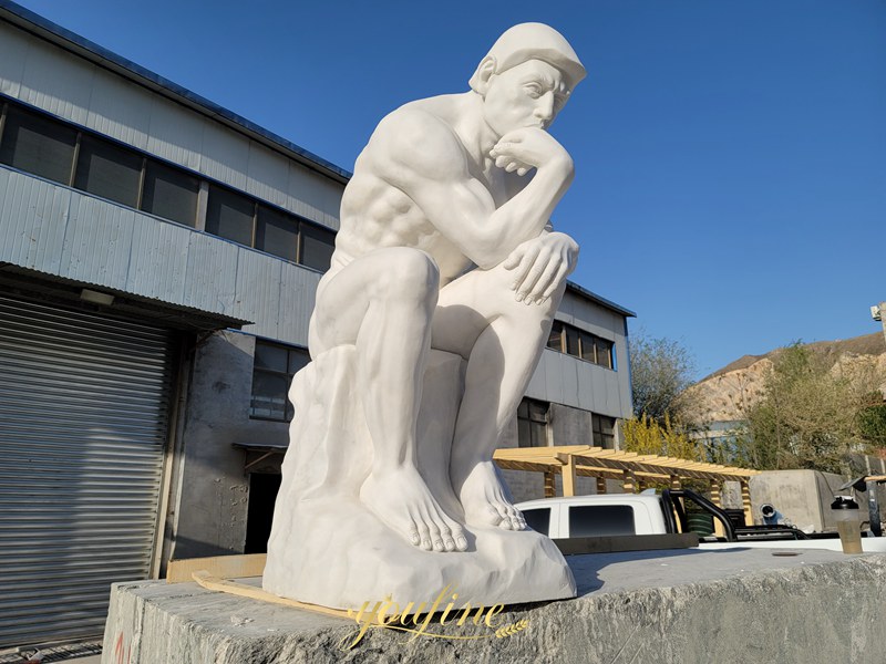 the Thinker Marble Statue 1