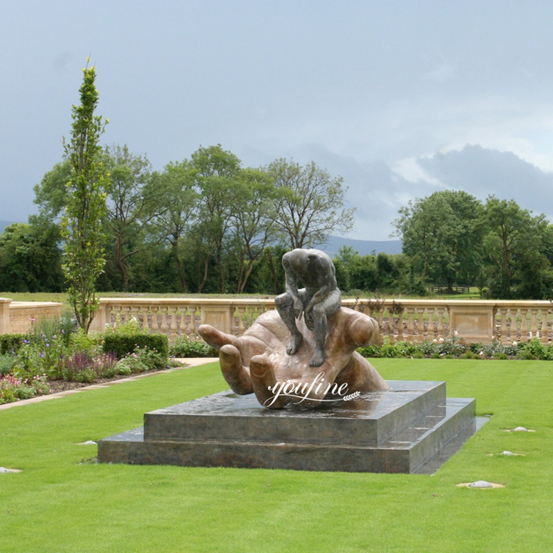the hand of god statue