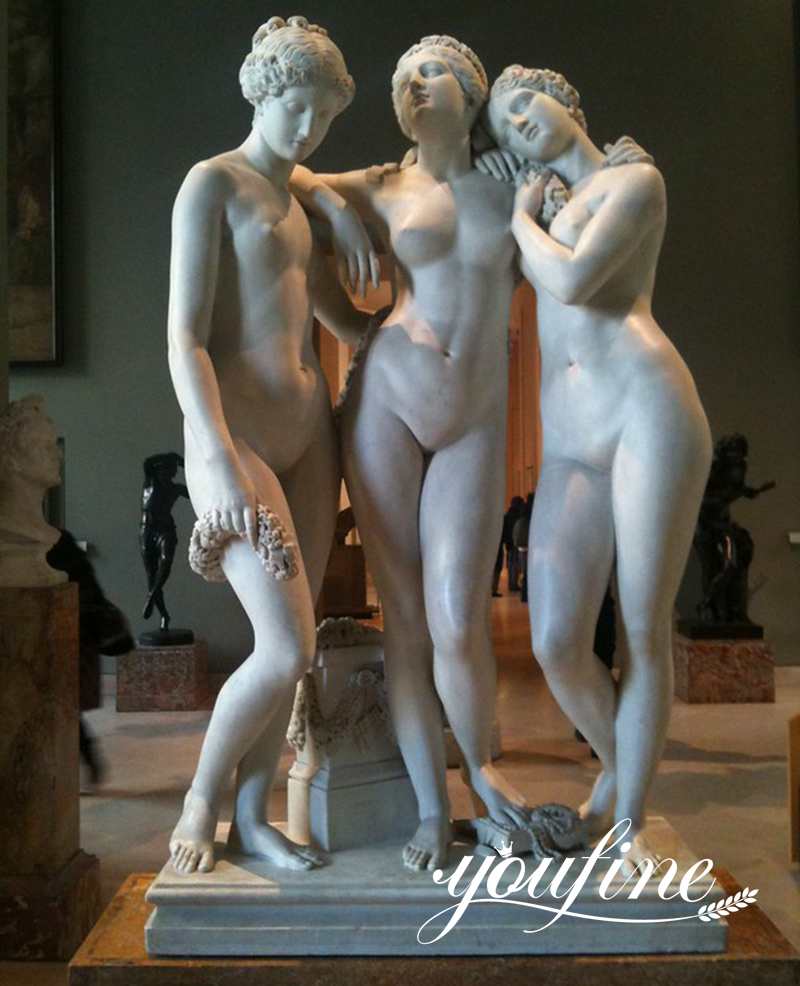 three graces statue for sale