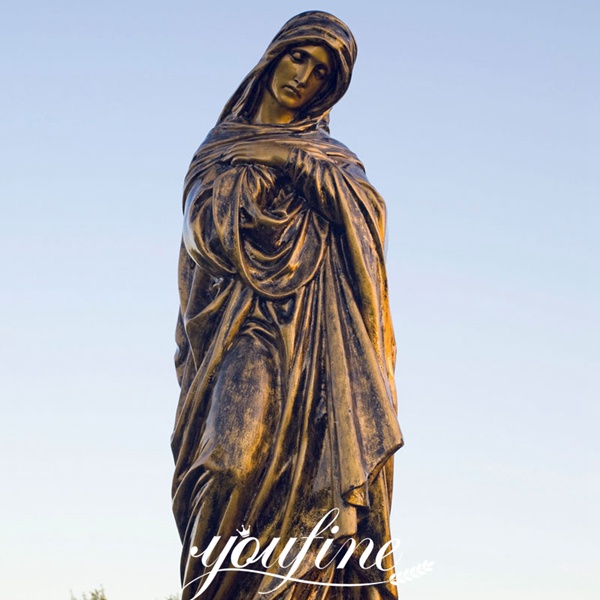 Bronze Virgin Mary Sculpture BOKK-636